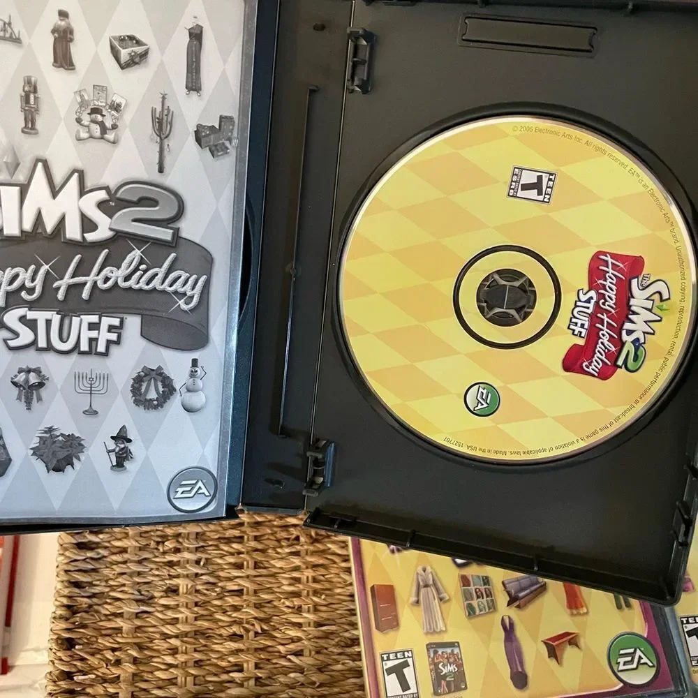 The SIMS PlayStation Vintage Side Video Game Lot PC DVD Pets Family Delux Sets